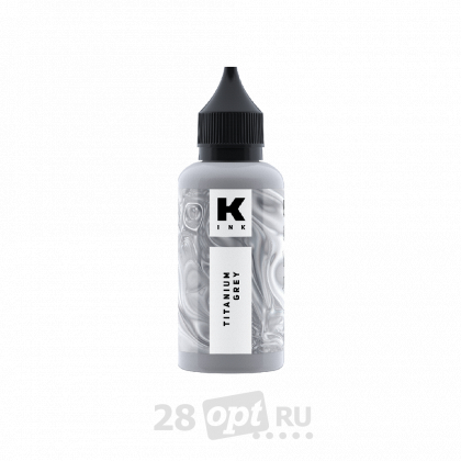 Краска для художественной татуировки КРАСКА Tattoo INK, Титановый серый, 30 мл 