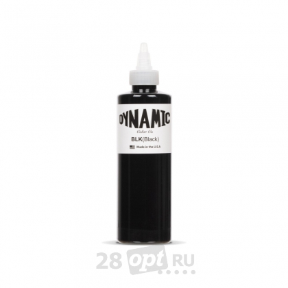 Краска для художественной татуировки Dynamic , Black, 240 мл