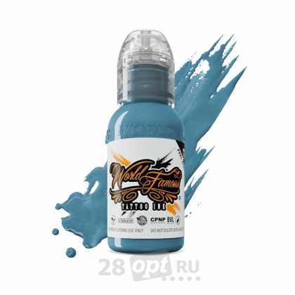 Краска для художественной татуировки World Famous Tattoo Ink, Ford Blue, 30 мл