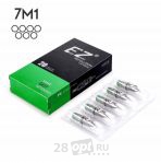 Картриджи для художественной татуировки EZ Revolution RC1007M1-1 Magnum 7, 0,30 мм, блистер 5 шт.