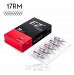 Картриджи для художественной татуировки EZ Revolution RC1217M1C-1 Round Magnum 17, 0,35 мм, блистер 5 шт.