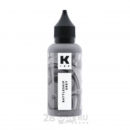 Краска для художественной татуировки КРАСКА Tattoo Ink, Корабельный серый, 50 мл