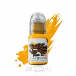 Краска для художественной татуировки World Famous Tattoo Ink, Dubai Gold, 15 мл