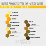 Краска для художественной татуировки World Famous Tattoo Ink, Dubai Gold, 15 мл