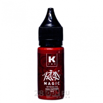 Краска для художественной татуировки КРАСКА Tattoo Ink, Red Magic intensive Red, 15 мл