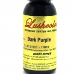 Уцененный товар Краска для художественной татуировки LushColor, Dark purple, 30 мл