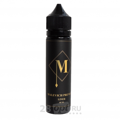 Краска для художественной татуировки Malevich Premium Liner КРАСКА Tattoo Ink, 60 мл