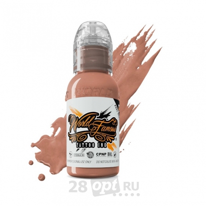 Краска для художественной татуировки World Famous Tattoo Ink, Pink Ribbon Bright Peach, 30 мл