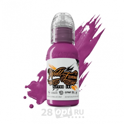 Краска для художественной татуировки World Famous Tattoo Ink, Rolls Royce Purple, 30 мл