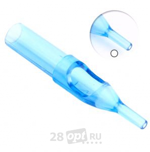 Тату-наконечник Round Professional Tip 11, Blue Sea, блистер 5 шт.