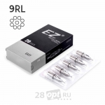 Картриджи для художественной татуировки EZ Revolution C1209RLB Round Liner 9, 0,35 мм, блистер 5  шт.