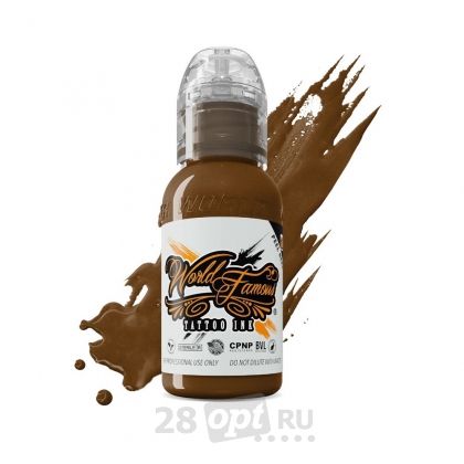 Краска для художественной татуировки World Famous Tattoo Ink, Tobacco Dock, 30 мл