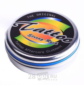 Крем для художественной татуировки Strong Rock, I607, 15 г.
